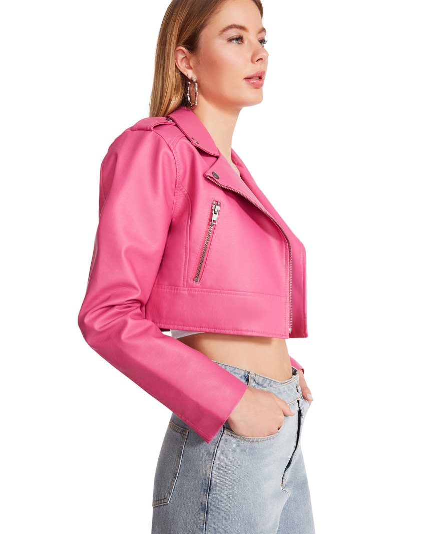 Chaquetas Steve Madden Molly Mujer Rosas | ES OJ91S3